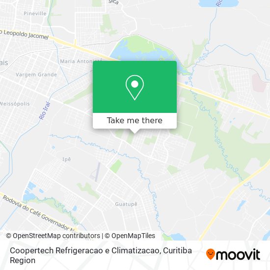 Coopertech Refrigeracao e Climatizacao map