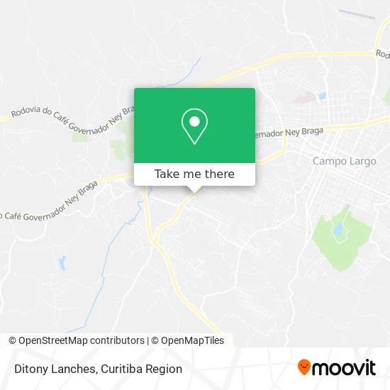 Ditony Lanches map
