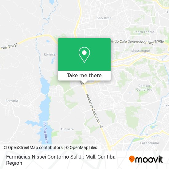 Mapa Farmácias Nissei Contorno Sul Jk Mall