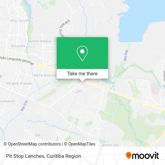 Pit Stop Lanches map