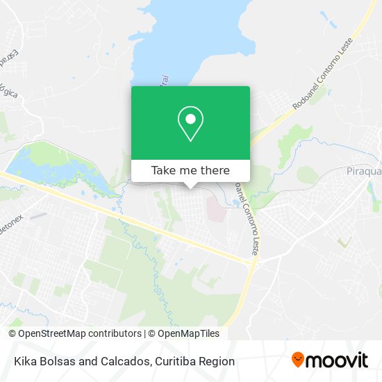 Kika Bolsas and Calcados map
