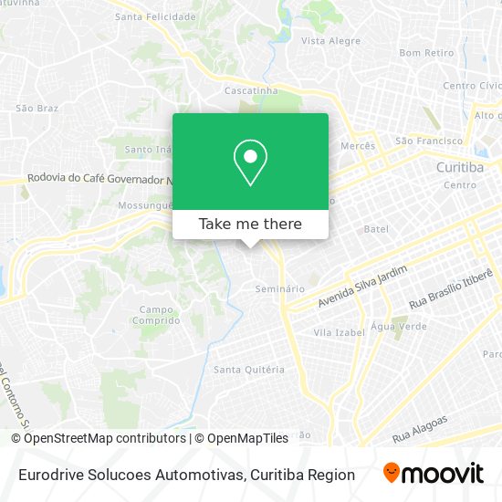 Eurodrive Solucoes Automotivas map