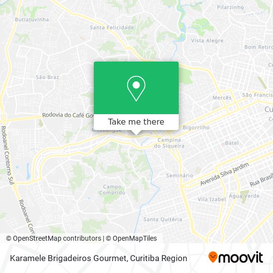 Karamele Brigadeiros Gourmet map