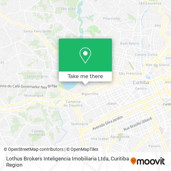 Mapa Lothus Brokers Inteligencia Imobiliaria Ltda