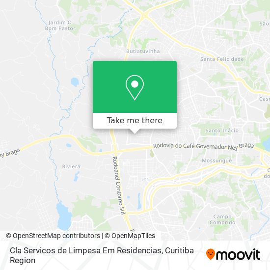 Cla Servicos de Limpesa Em Residencias map