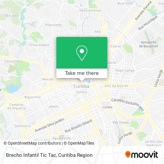 Brecho Infantil Tic Tac map