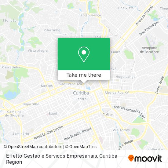 Mapa Effetto Gestao e Servicos Empresariais