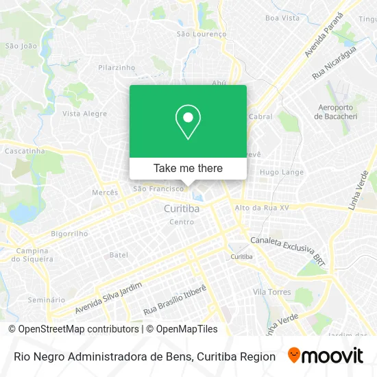 Rio Negro Administradora de Bens map