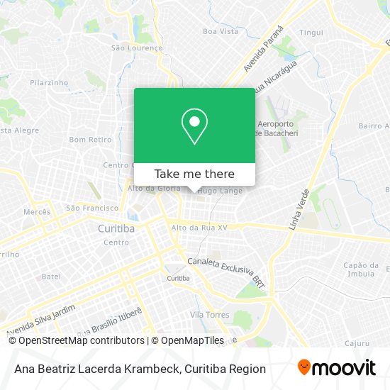 Ana Beatriz Lacerda Krambeck map