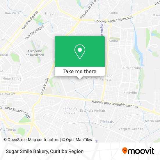 Sugar Smile Bakery map