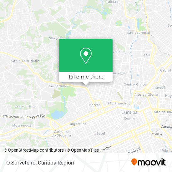 O Sorveteiro map