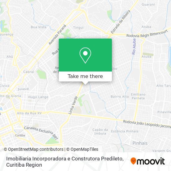 Imobiliaria Incorporadora e Construtora Predileto map