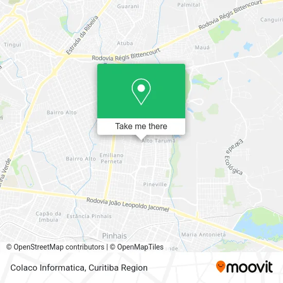 Colaco Informatica map