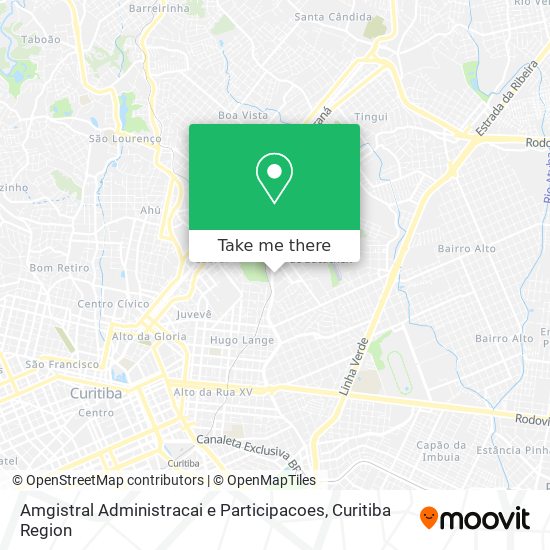 Amgistral Administracai e Participacoes map