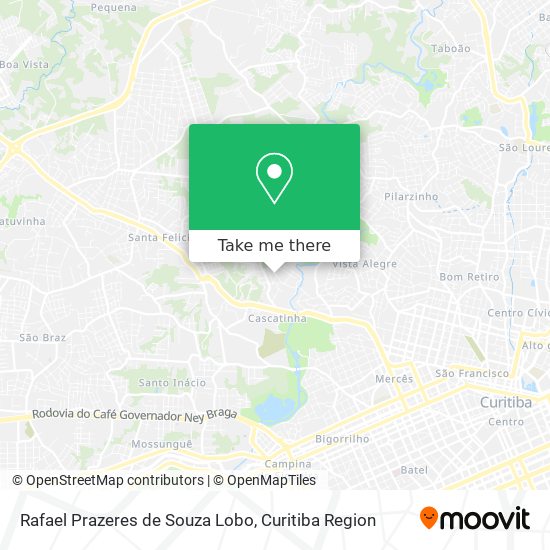 Rafael Prazeres de Souza Lobo map