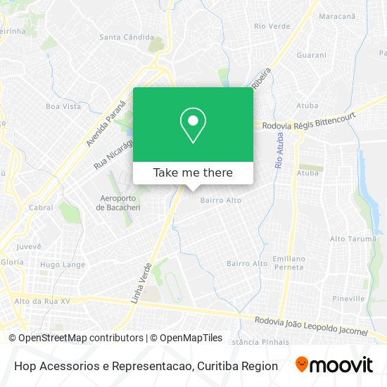 Hop Acessorios e Representacao map