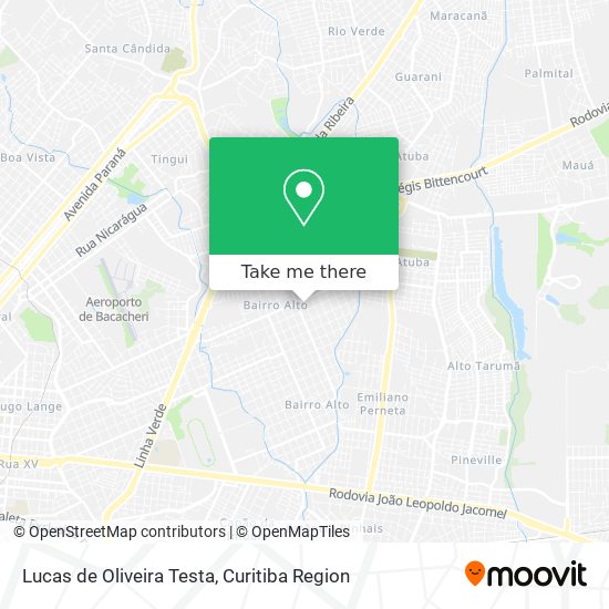 Lucas de Oliveira Testa map