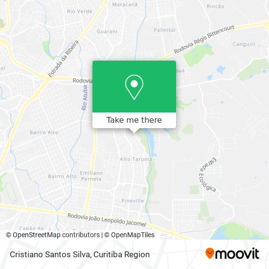 Cristiano Santos Silva map
