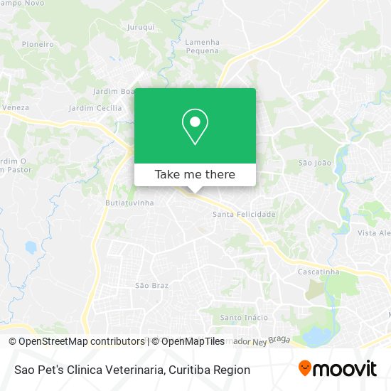 Sao Pet's Clinica Veterinaria map