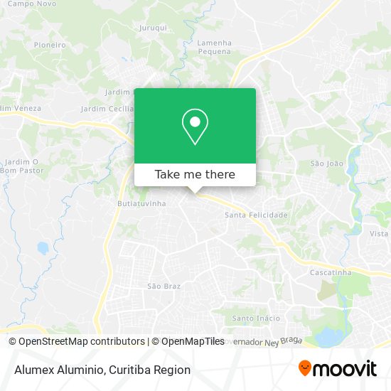 Alumex Aluminio map