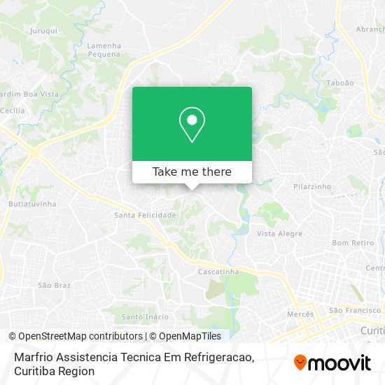 Marfrio Assistencia Tecnica Em Refrigeracao map