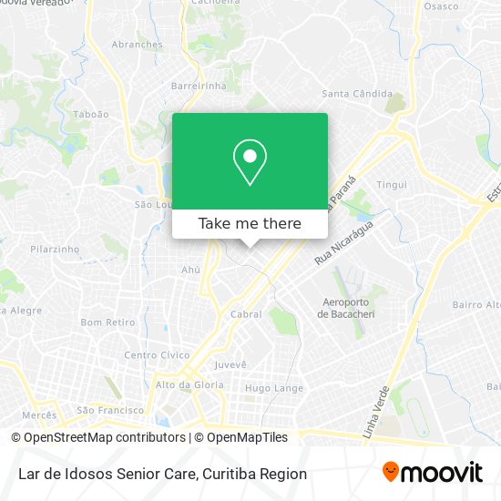 Lar de Idosos Senior Care map