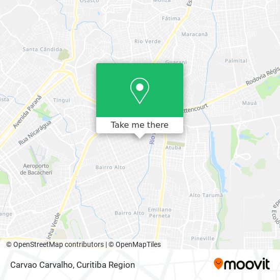 Carvao Carvalho map