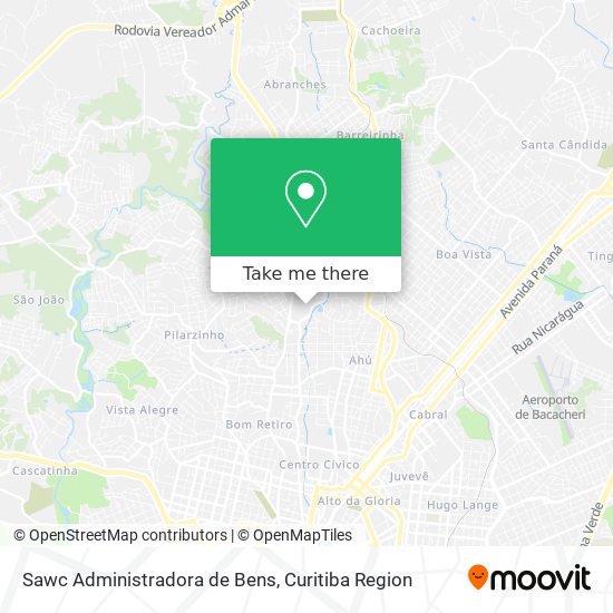 Sawc Administradora de Bens map