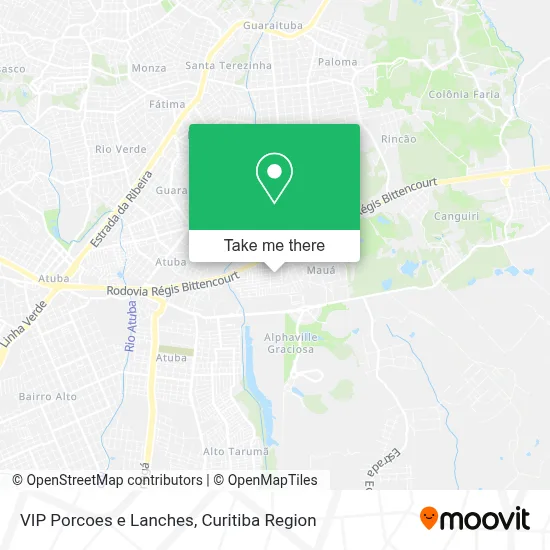 VIP Porcoes e Lanches map