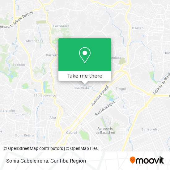 Sonia Cabeleireira map