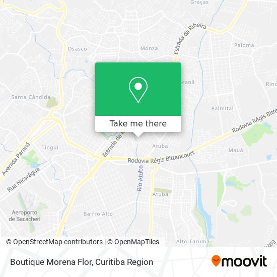 Boutique Morena Flor map