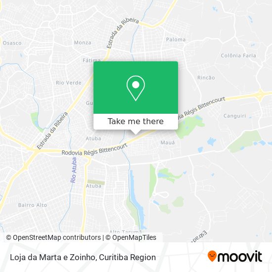 Loja da Marta e Zoinho map
