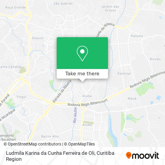 Ludmila Karina da Cunha Ferreira de Oli map