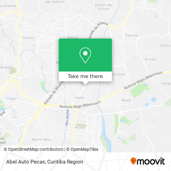 Abel Auto Pecas map