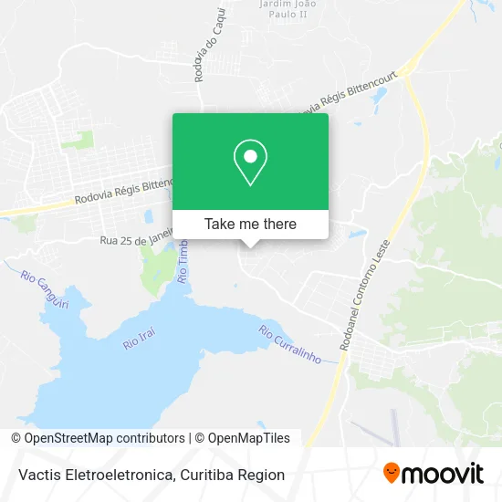 Vactis Eletroeletronica map