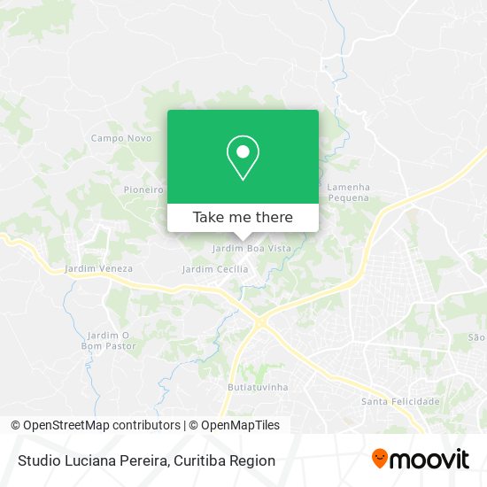 Studio Luciana Pereira map