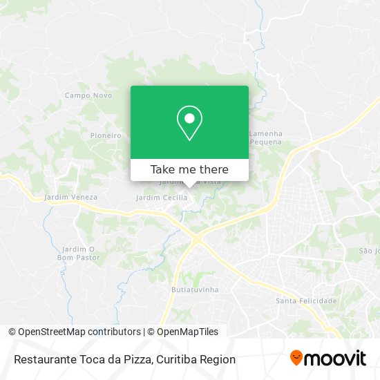 Restaurante Toca da Pizza map