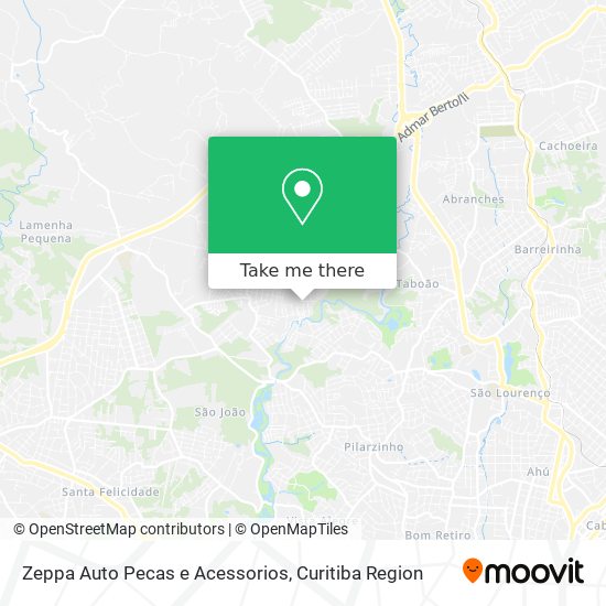 Mapa Zeppa Auto Pecas e Acessorios