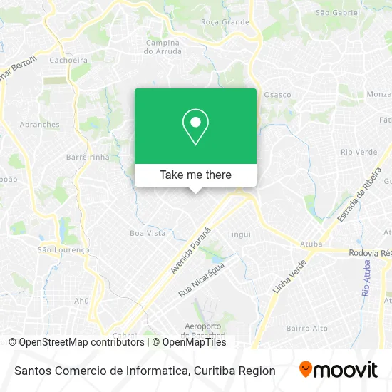 Santos Comercio de Informatica map