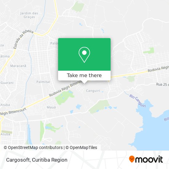 Mapa Cargosoft