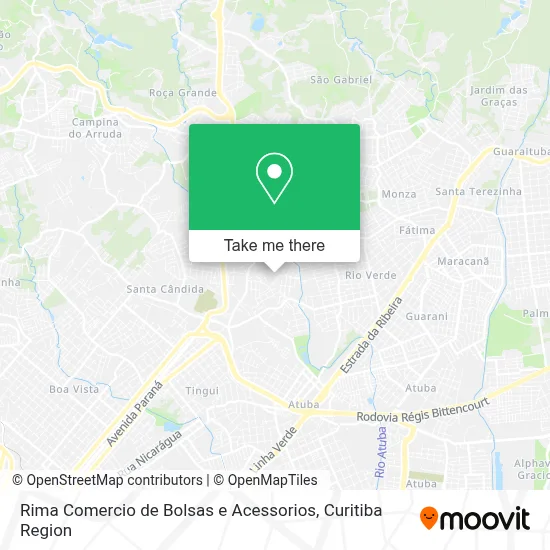 Rima Comercio de Bolsas e Acessorios map