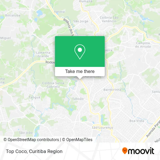 Top Coco map