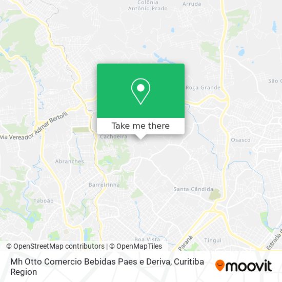 Mh Otto Comercio Bebidas Paes e Deriva map