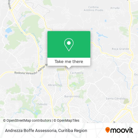 Andrezza Boffe Assessoria map