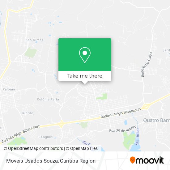 Moveis Usados Souza map