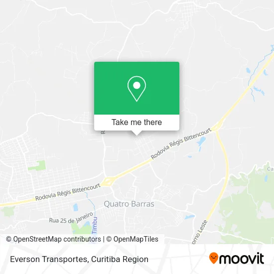 Everson Transportes map