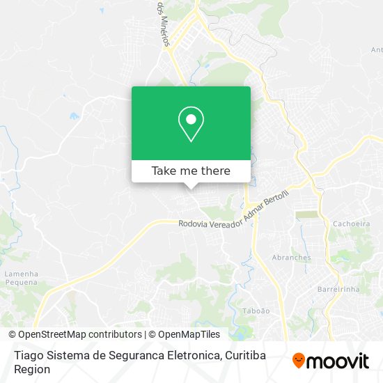 Mapa Tiago Sistema de Seguranca Eletronica