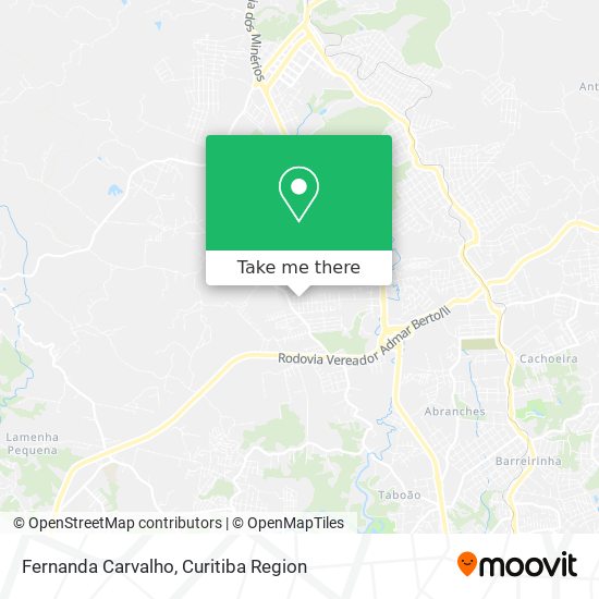 Fernanda Carvalho map