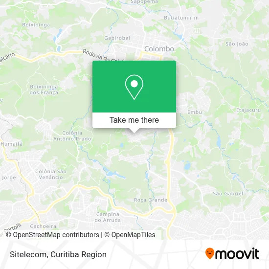 Sitelecom map