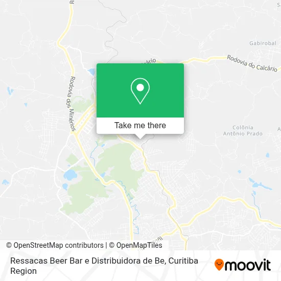 Ressacas Beer Bar e Distribuidora de Be map